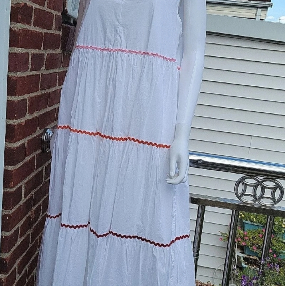 Madewell Cattail Rickrack Dress